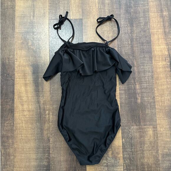 Albion Fit The Wave Midnight Black One-Piece Swimsuit Size XS - Picture 3 of 6